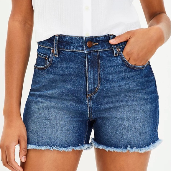 LOFT Pants - Loft denim cut off shorts size 10